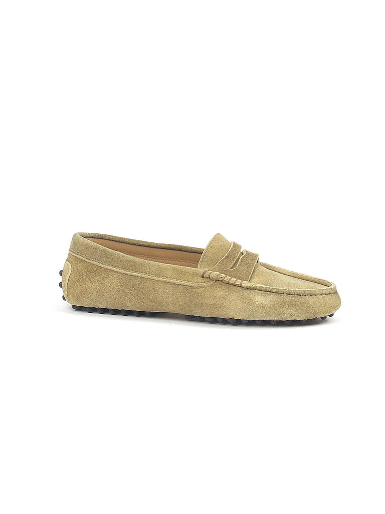 DIRNDL & BUA Trachenschuhe - Mokassins  beige | 38